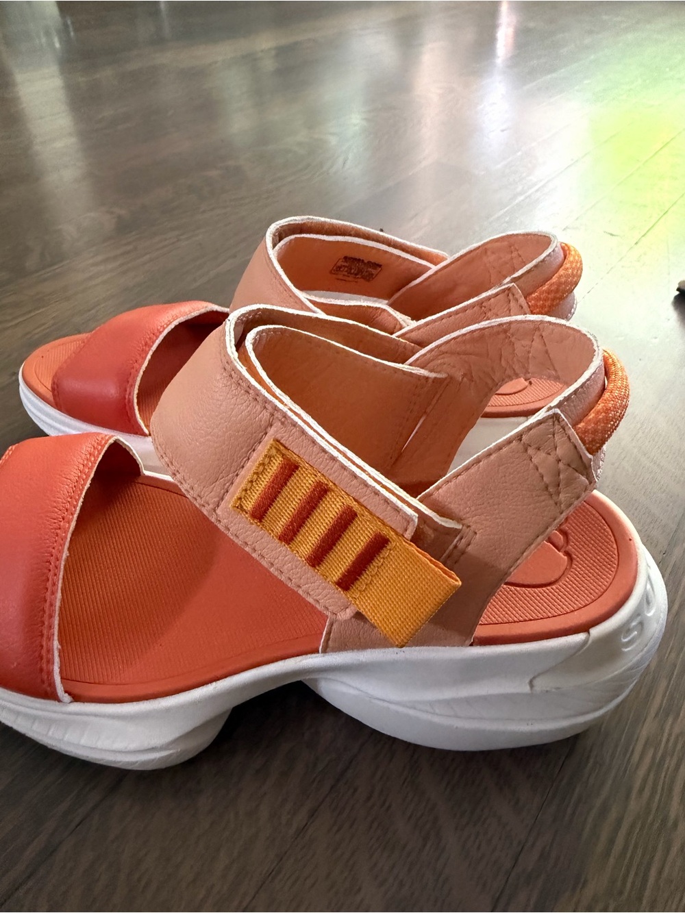 Sorel X Prana Explorer Blitz Stride Sandal Size 7.5 Orange - Picture 8 of 11